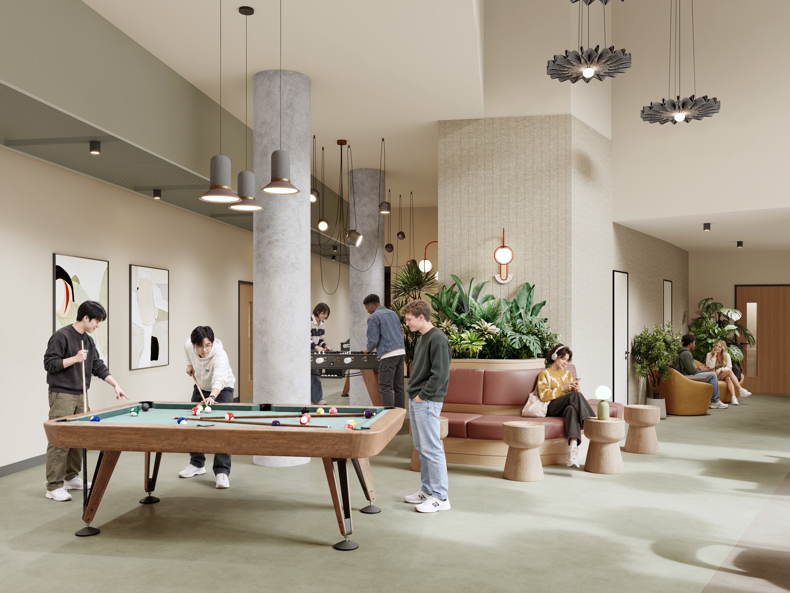 Games lounge